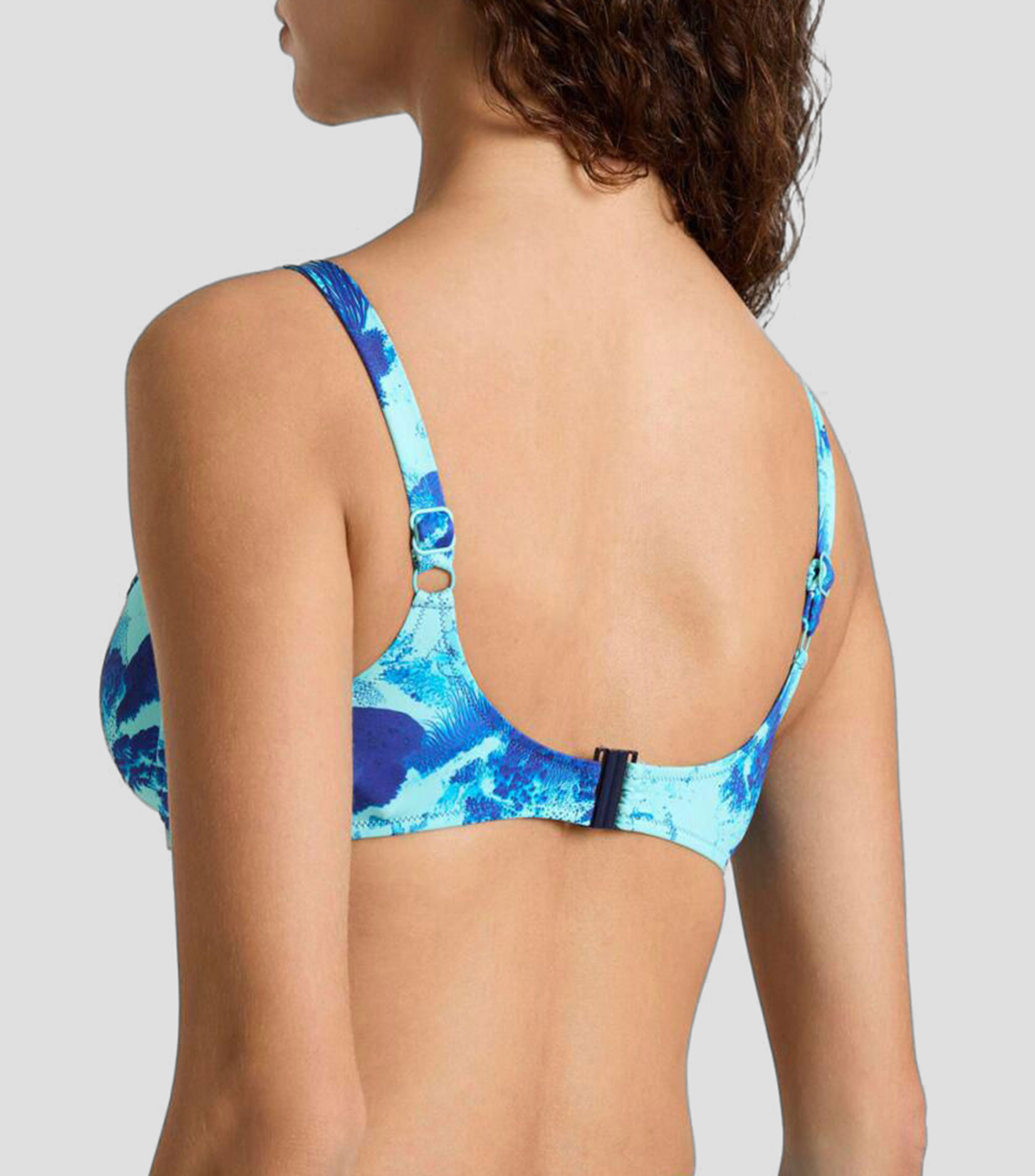 Bikini top estampado Mujer